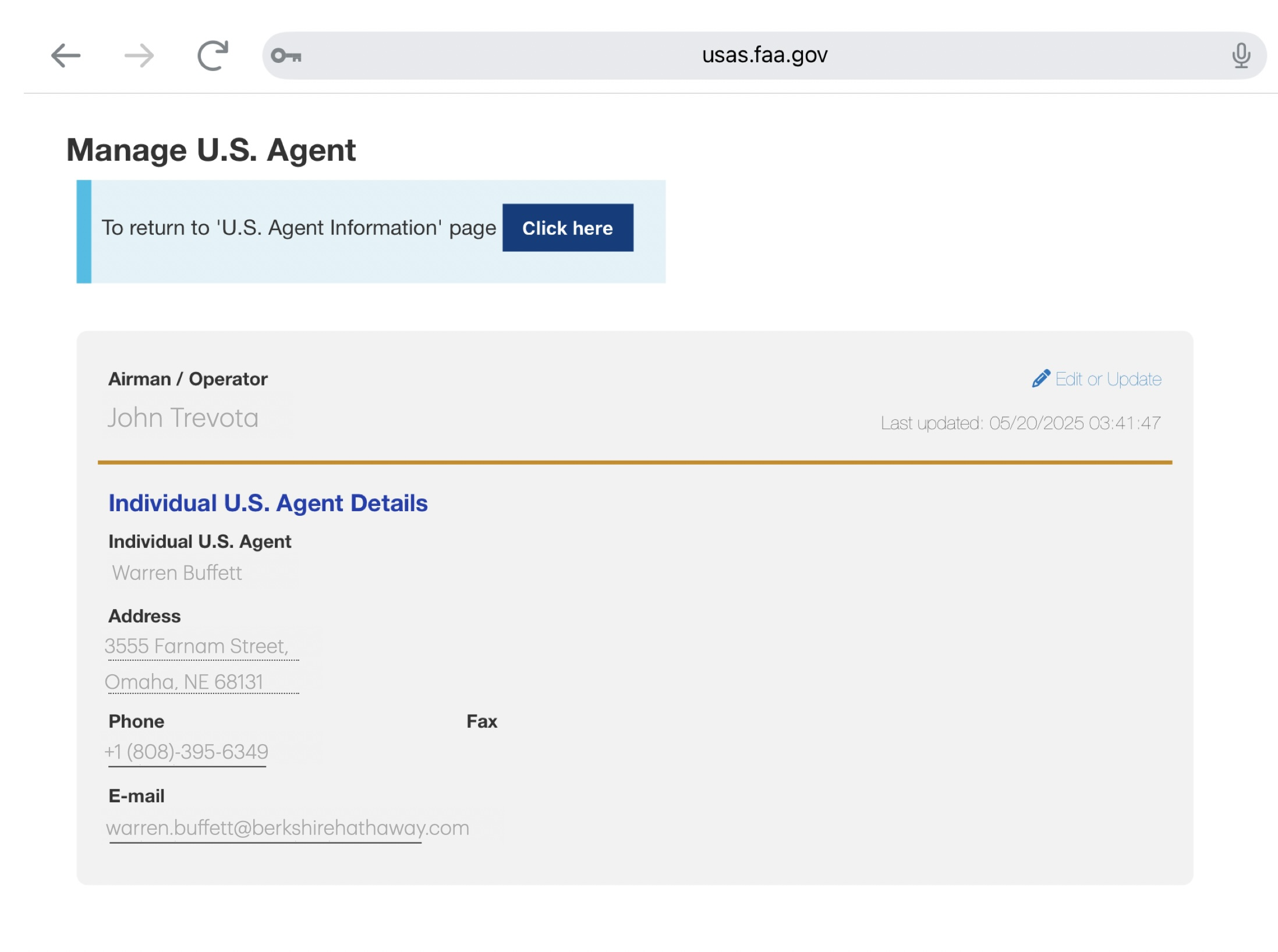 Faa Website US Agent For Service - U.S. Agent for FAA Compliance